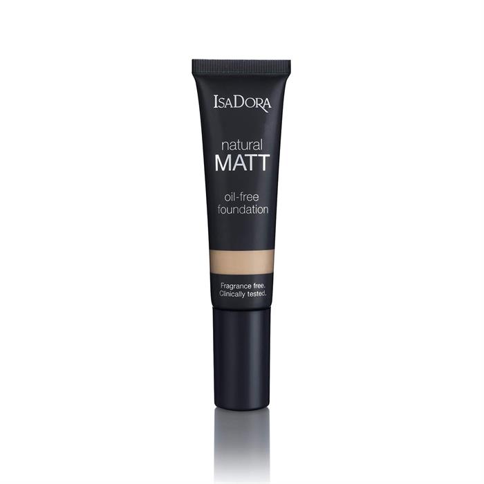 IsaDora Natural Matt Oil-Free Foundation 35ml - 14 Beige-0