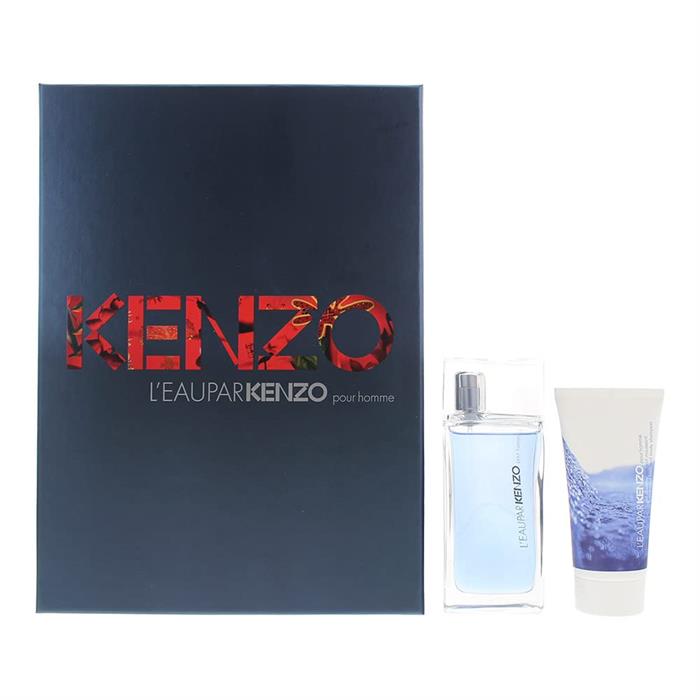 Kenzo LEau par Kenzo pour Homme Gift Set 50ml EDT + 50ml Shower Gel-0