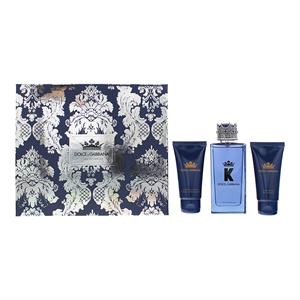 Dolce & Gabbana K Gift Set 100ml EDP + 50ml After Shave Balm + 50ml Shower Gel