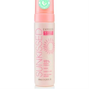 Sunkissed 95 Percent Natural Express 1 Hour Tan Mousse 200ml