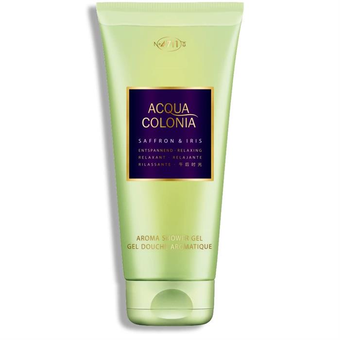 Mäurer & Wirtz 4711 Acqua Colonia Saffron & Iris Shower Gel 200ml-0