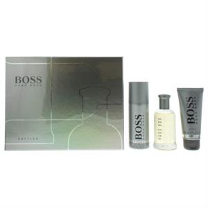Hugo Boss Boss Bottled Gift Set 100ml EDT + 100ml Shower Gel + 150ml Deodorant Spray