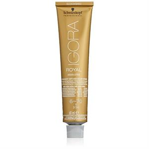Schwarzkopf Igora Royal Absolutes Anti-Age Permanent Color Creme 60ml - 6-70