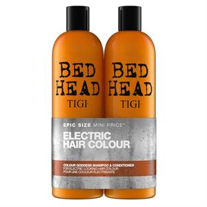 Tigi Bed Head Colour Goddess Twin Gift Set 750ml Shampoo + 750ml Conditioner