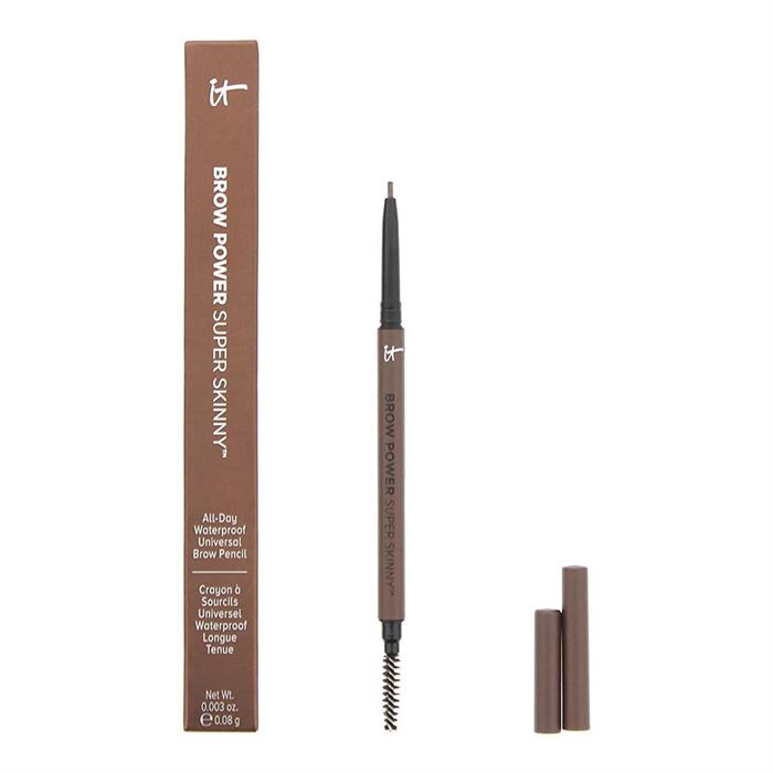 It Cosmetics Brow Power Super Skinny Eyebrow Pencil 1.2g - Universal Medium Brown-0