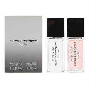 Narciso Rodriguez Layering Duo For Her Gift Set 20ml For Her Pure Musc EDP + 20ml For Her Musc Noir EDP