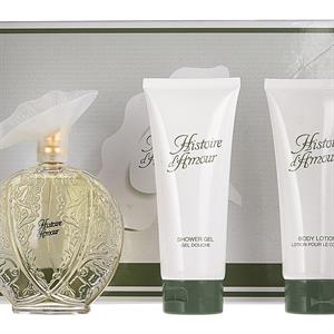 Aubusson Historie dAmour Gift Set 100ml EDP + 100ml Body Lotion + 100ml Shower Gel