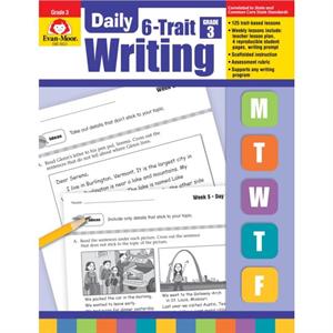 Daily 6Trait Writing Grade 3 by Evan Moor Educational Publishers