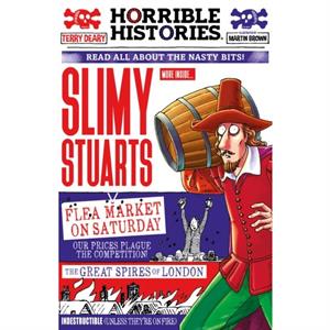 Slimy Stuarts newspaper edition by Terry Deary