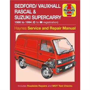 BedfordVauxhall Rascal  Suzuki Supercarry 86  Oct 94 Haynes Repair Manual by Haynes Publishing