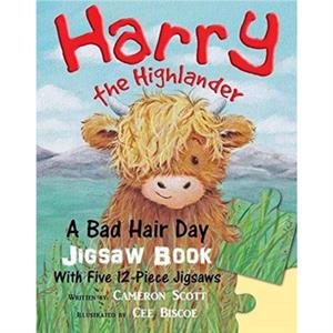 Harry the Highlander A Bad Hair Day Jigsaw Book by Cameron Scott