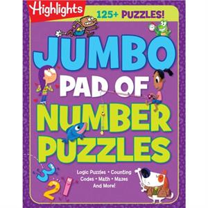 Jumbo Pad of Number Puzzles by Highlights