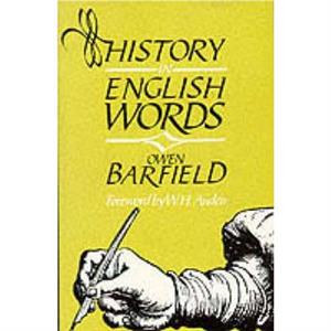 History in English Words by Owen Barfield