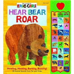 World of Eric Carle Hear Bear Roar Sound Book by PI Kids