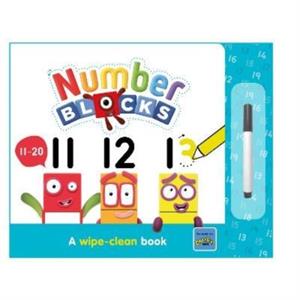 Numberblocks 1120 A WipeClean Book by Sweet Cherry Publishing