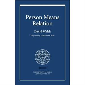 Person Means Relation by David Walsh