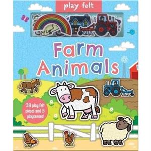 Play Felt Farm Animals  Activity Book by Erin Ranson