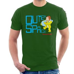 Curious George Outer Space Men's T-Shirt