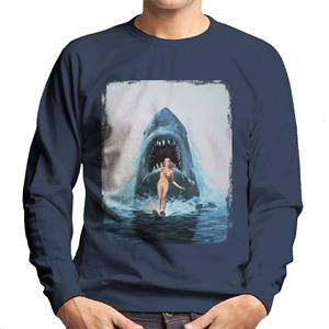 Jaws 2 Water Ski Men's Sweatshirt