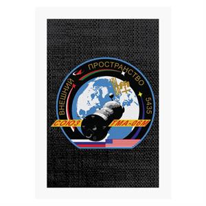 NASA Roscosmos TMA 06M Soyuz Spacecraft Mission Patch A4 Print