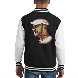 Motorsport Images Lewis Hamilton Speech At 2019 Canadian GP Kid's Varsity Jacket