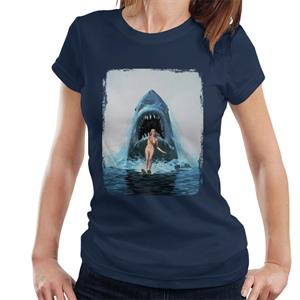 Jaws 2 Water Ski Women's T-Shirt