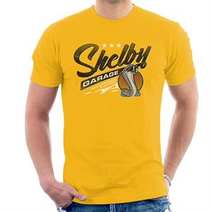 Shelby Logo Garage Performance And Tuning Men's T-Shirt