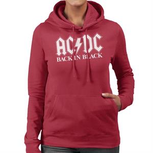 AC/DC Back In Black Women's Hooded Sweatshirt