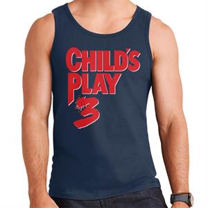 Chucky Childs Play 3 Classic Red Logo Men's Vest