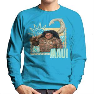 Disney Moana Maui Sunset Men's Sweatshirt