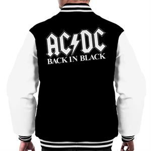 AC/DC Back In Black Men's Varsity Jacket