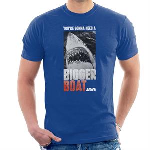 Jaws Bigger Boat Cinematic Scene Men's T-Shirt