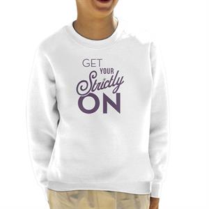 Strictly Come Dancing Get Your Strictly On Metallic Print Kid's Sweatshirt