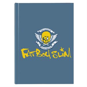 Fatboy Slim Smiley Wings Text Logo Hardback Journal