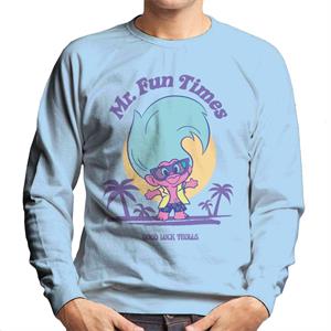 Trolls Mr Fun Times Good Luck Trolls Men's Sweatshirt