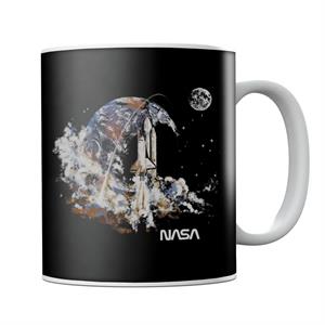 NASA Take Off Earth Montage Mug