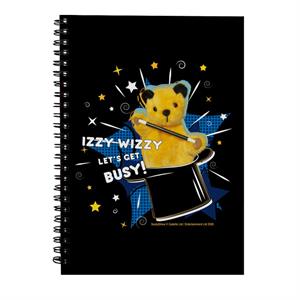 Sooty Izzy Wizzy Lets Get Busy Magic Hat Spiral Notebook