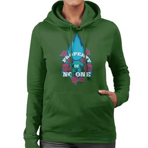 Trolls Roses Property Of No One Women's Hooded Sweatshirt