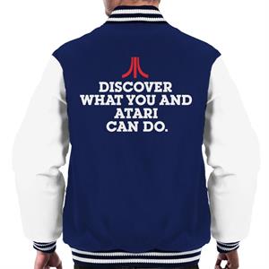 Atari Discover What You Can Do Men's Varsity Jacket