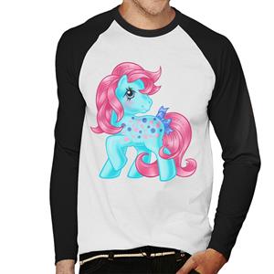 My Little Pony Lollipop Design Men's Baseball Long Sleeved T-Shirt