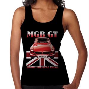 MG GT Sport The Real Thing British Motor Heritage Women's Vest