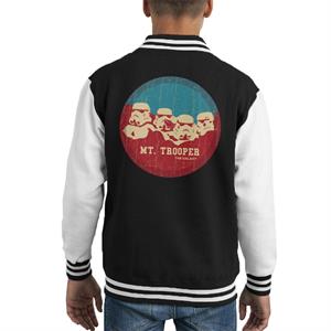 Original Stormtrooper Mt Trooper Rushmore Kid's Varsity Jacket