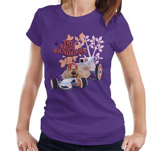 The Magic Roundabout Dougal Race Car Women's T-Shirt