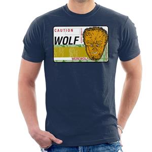 The Wolf Man Caution Extreme Danger Men's T-Shirt