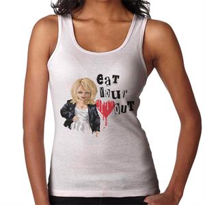 Chucky Tiffany Valentine Eat Your Heart Out Women's Vest