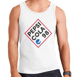 Pepsi Cola 98 Retro Swirl Men's Vest