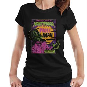 The Wolf Man Tales Of Monsterror Women's T-Shirt