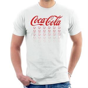 Official Coca Cola Football Red Multi Balls Men's T-Shirt