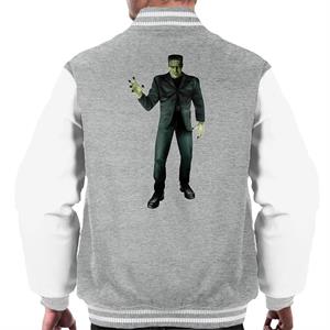 Frankenstein Monster Pose Men's Varsity Jacket