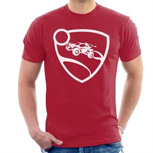 Rocket League White Logo Men's T-Shirt